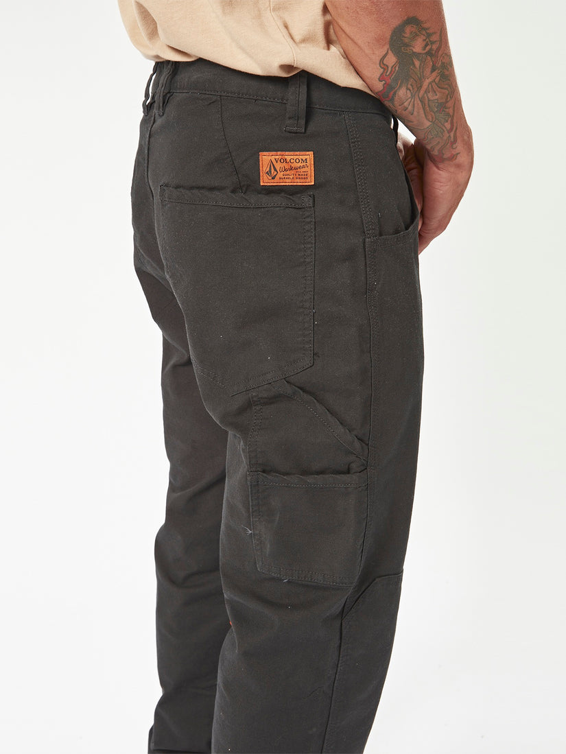 Volcom Workwear Caliper Work Pants - Black