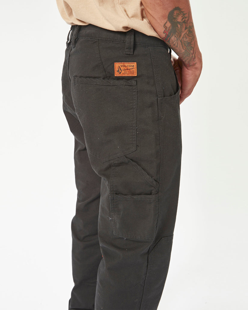 Volcom Workwear Caliper Work Pants - Black