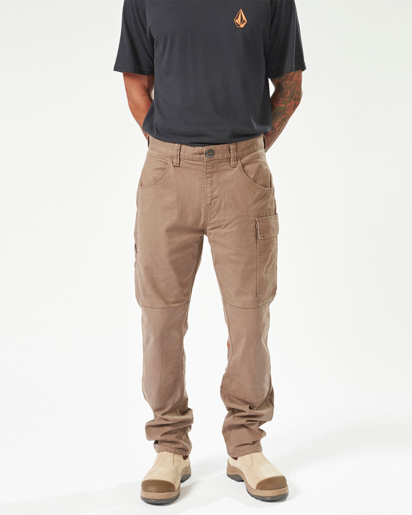 Volcom Workwear Caliper Work Pants - Brindle