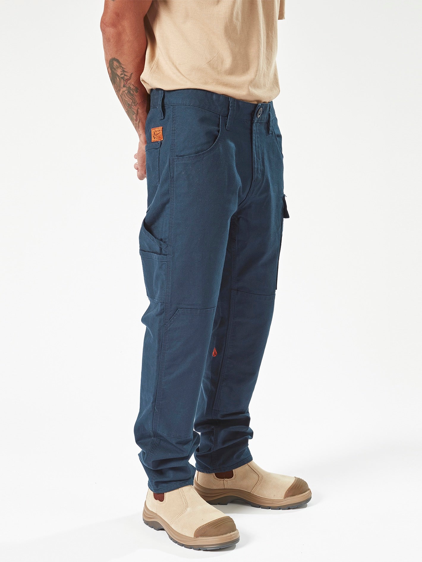 Volcom Workwear Caliper Relaxed Work Pants - Navy – Volcom US