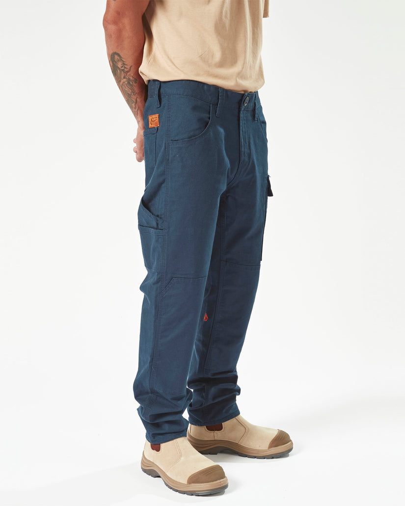 Volcom Workwear Caliper Work Pants - Navy