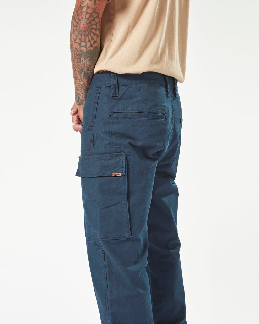 Volcom Workwear Caliper Work Pants - Navy