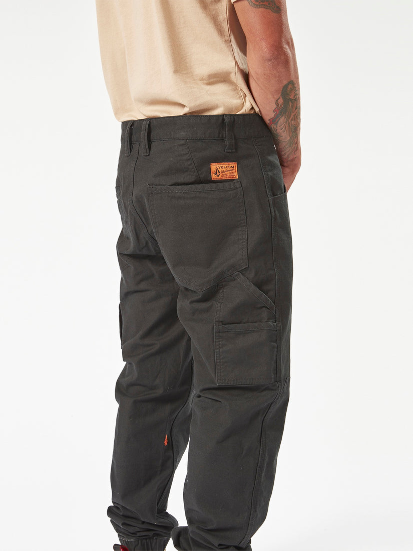 Volcom Workwear Caliper Cuff Pants - Black