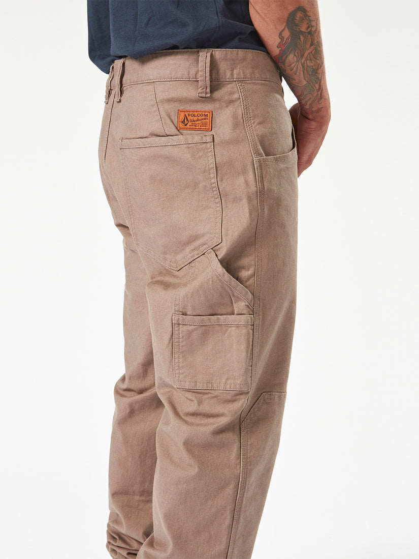 Volcom Workwear Caliper Cuff Pants - Brindle