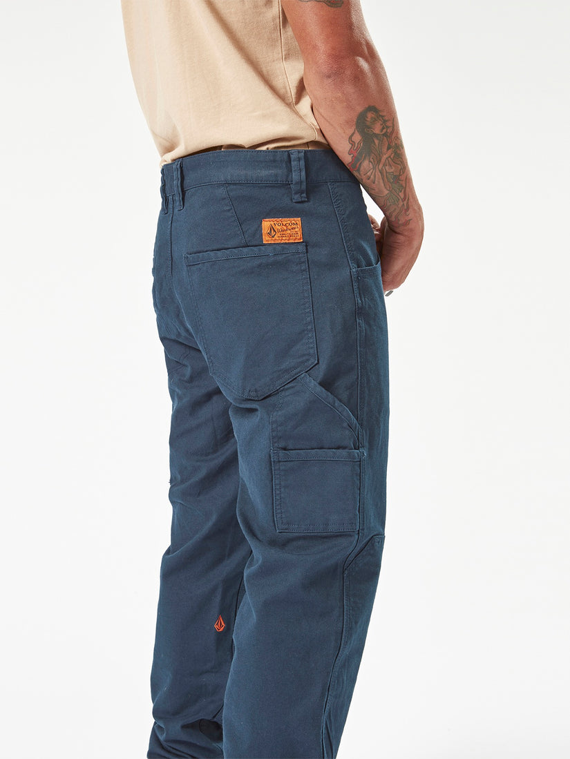 Volcom Workwear Caliper Cuff Pants - Navy