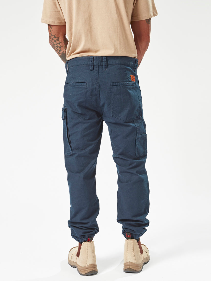 Volcom Workwear Caliper Cuff Pants - Navy | Volcom US