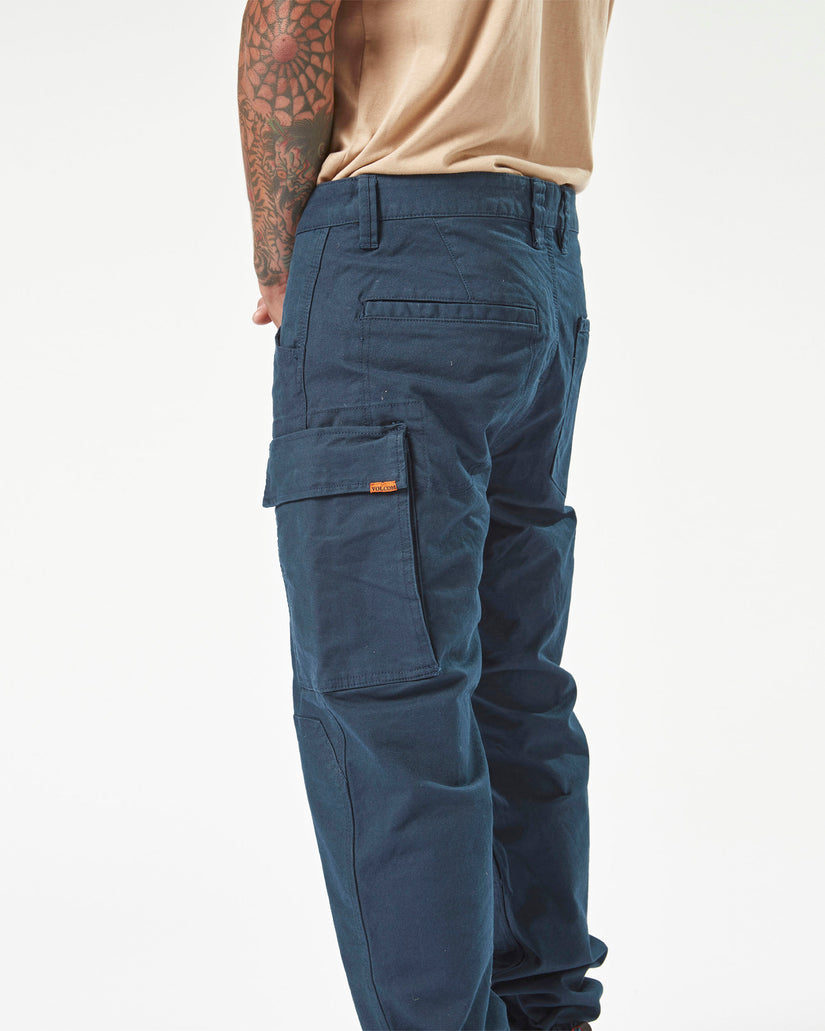 Volcom Workwear Caliper Cuff Pants - Navy