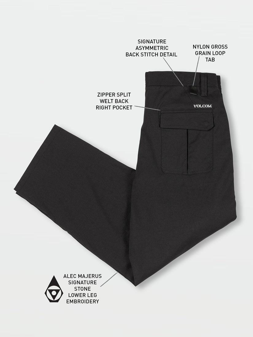 Skate Vitals Alec Majerus Pants - Pirate Black