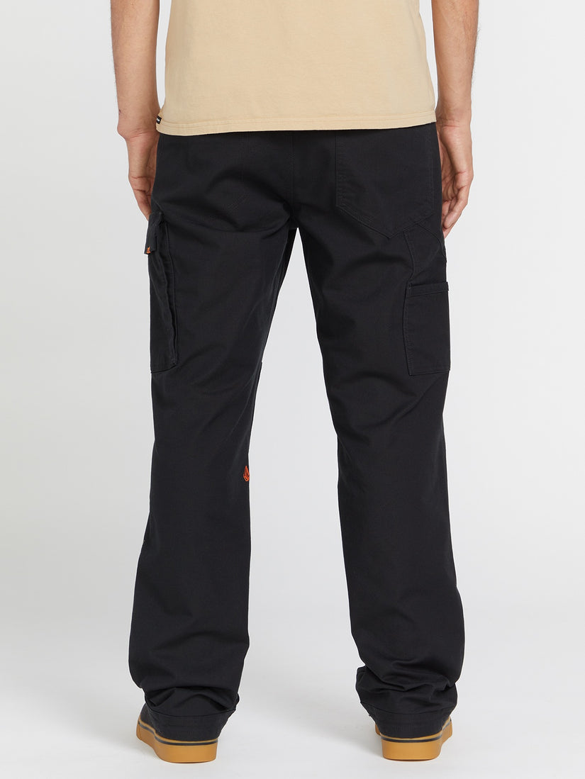 Volcom Workwear Caliper Relaxed Work Pants - Black