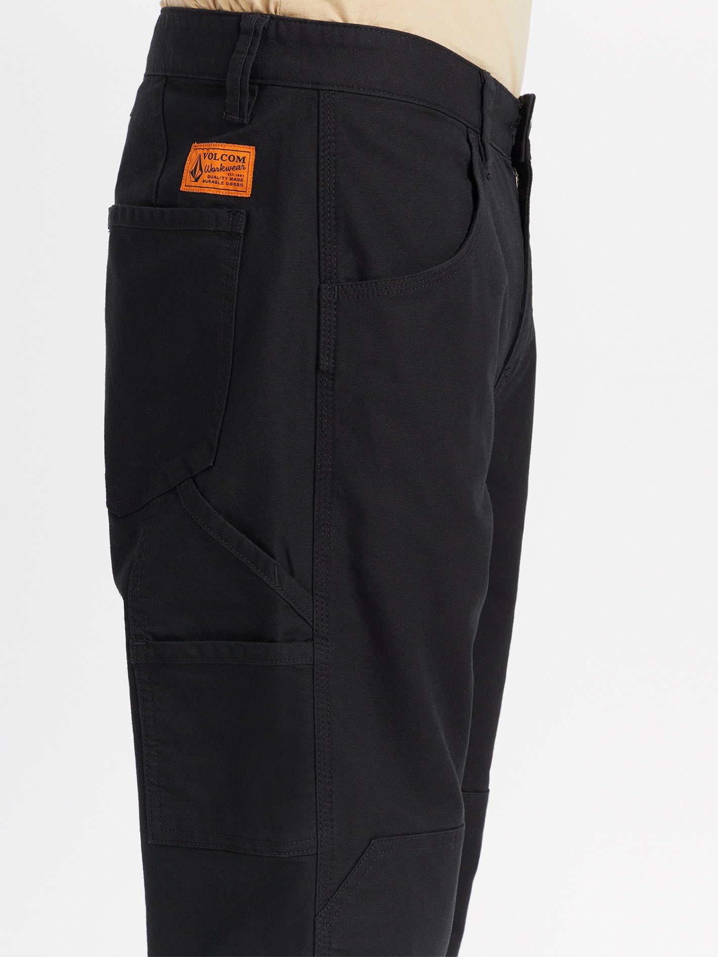 Volcom Workwear Caliper Relaxed Work Pants - Black – Volcom US