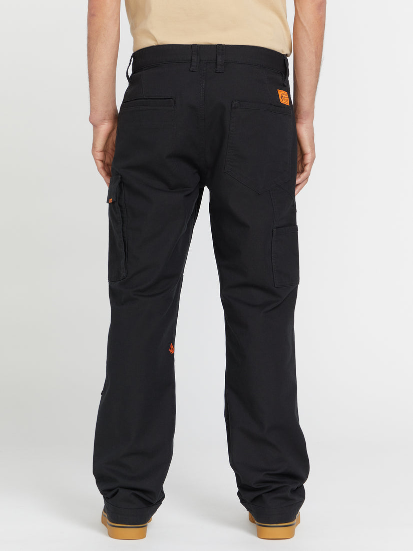 Volcom Workwear Caliper Relaxed Work Pants - Black