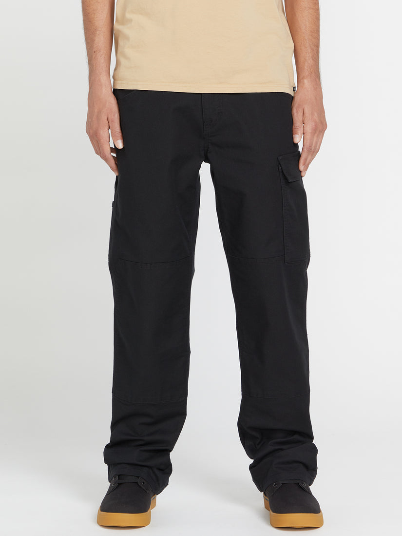 Volcom Workwear Caliper Relaxed Work Pants - Black | Volcom US