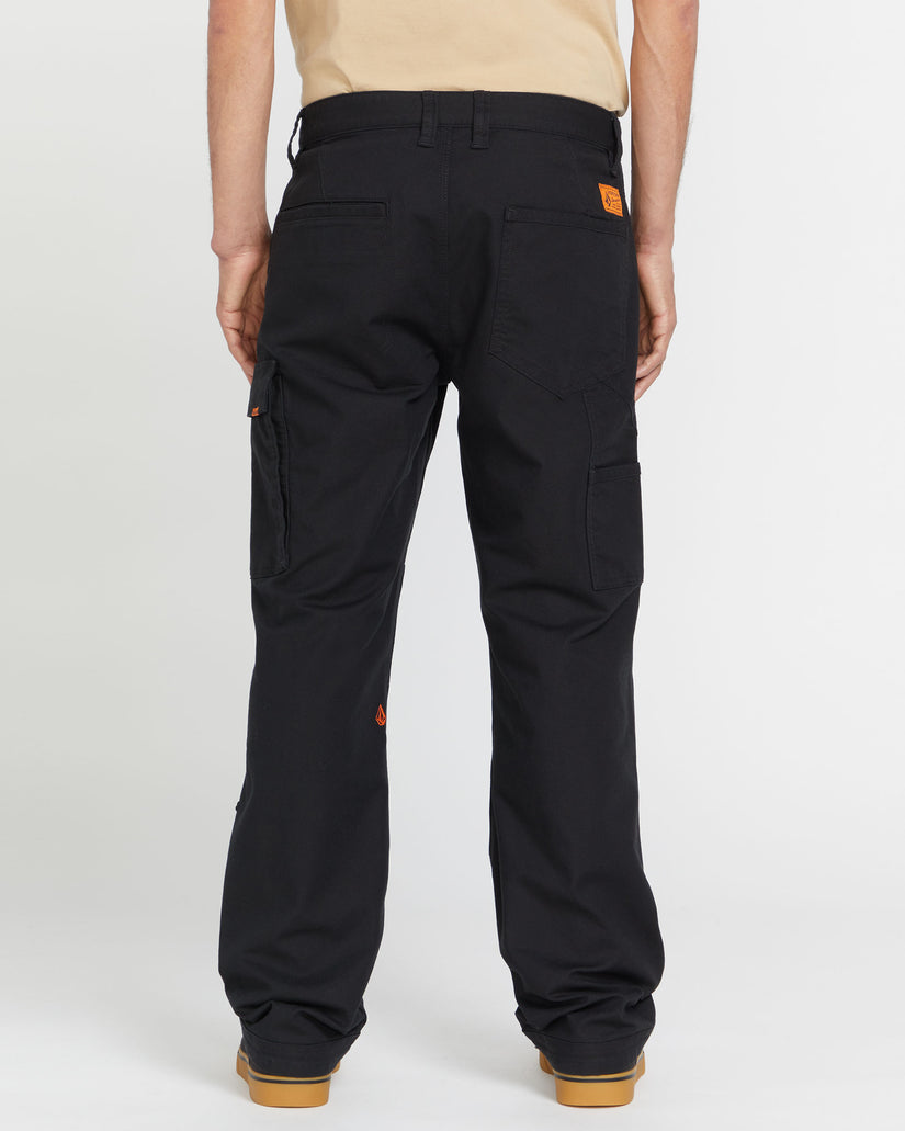 Volcom Workwear Caliper Relaxed Work Pants - Black