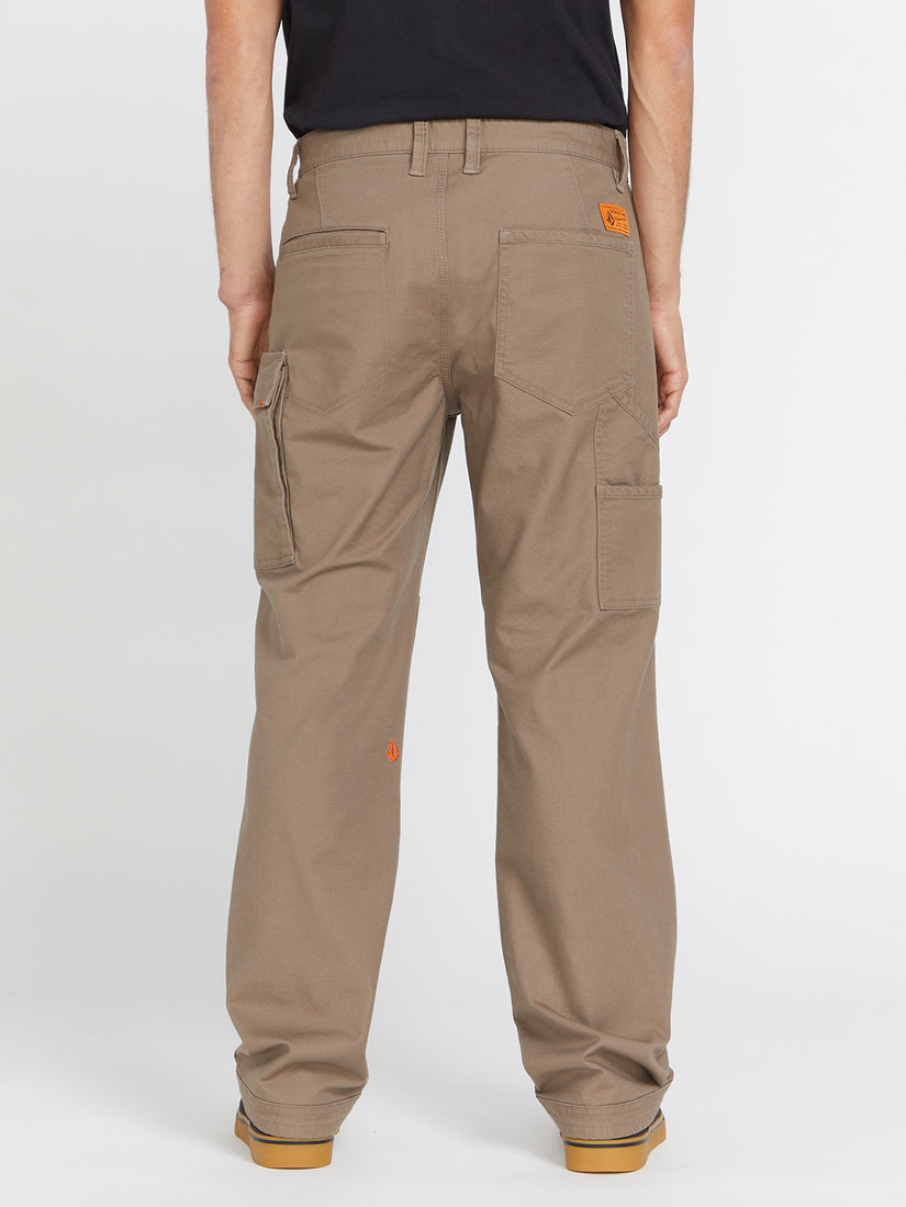 Volcom Workwear Caliper Relaxed Work Pants - Brindle – Volcom US