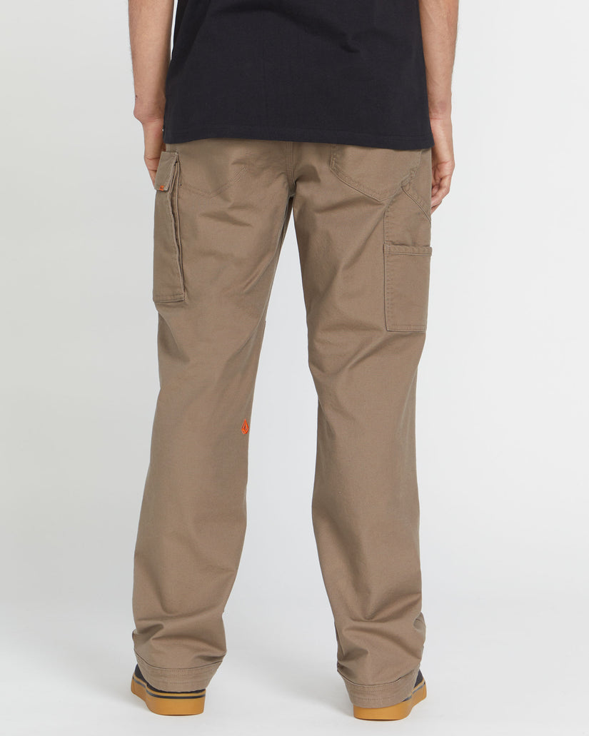 Volcom Workwear Caliper Relaxed Work Pants - Brindle