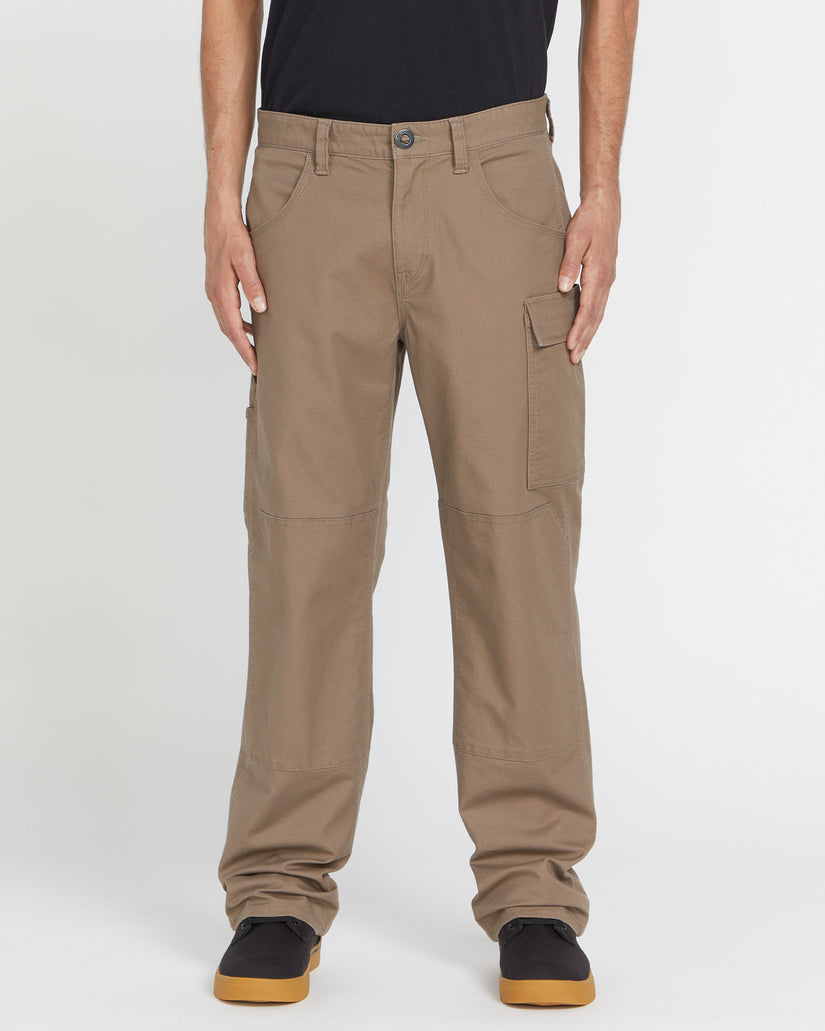 Volcom Workwear Caliper Relaxed Work Pants - Brindle