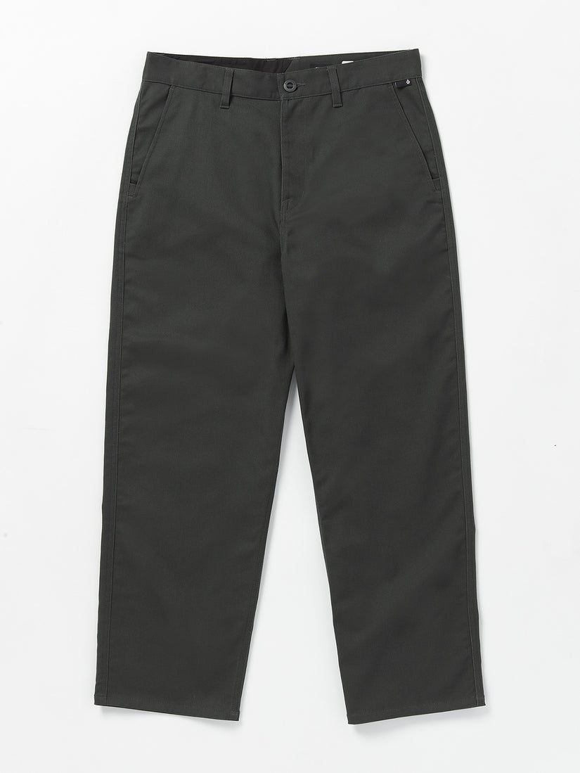 Billow Twill Pants - Asphalt Black