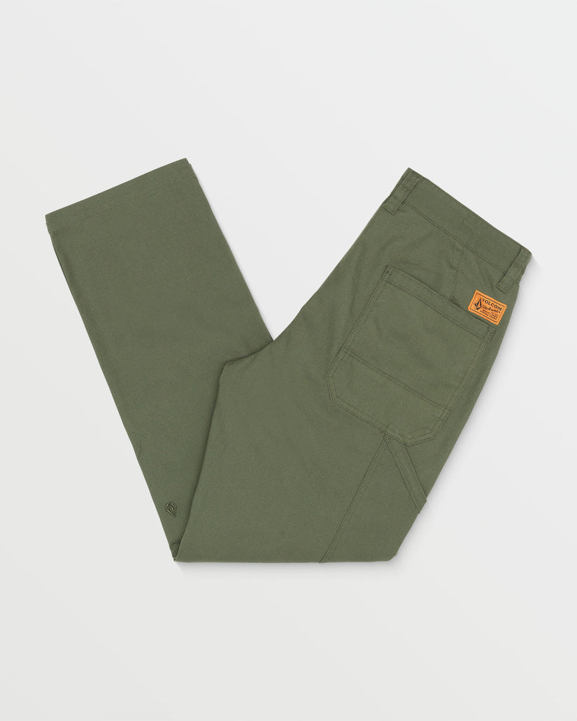 Volcom Workwear Gage Work Pants - Squadron Green