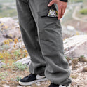 Storm Stone Elastic Waist Fleece Pants - Storm Cloud