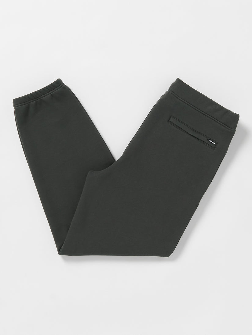 Earth Tripper Elastic Waist Fleece Pants - Stealth