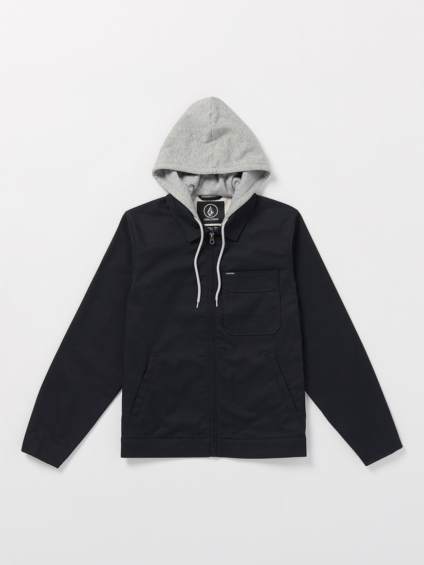 Korman Hood Jacket - Black