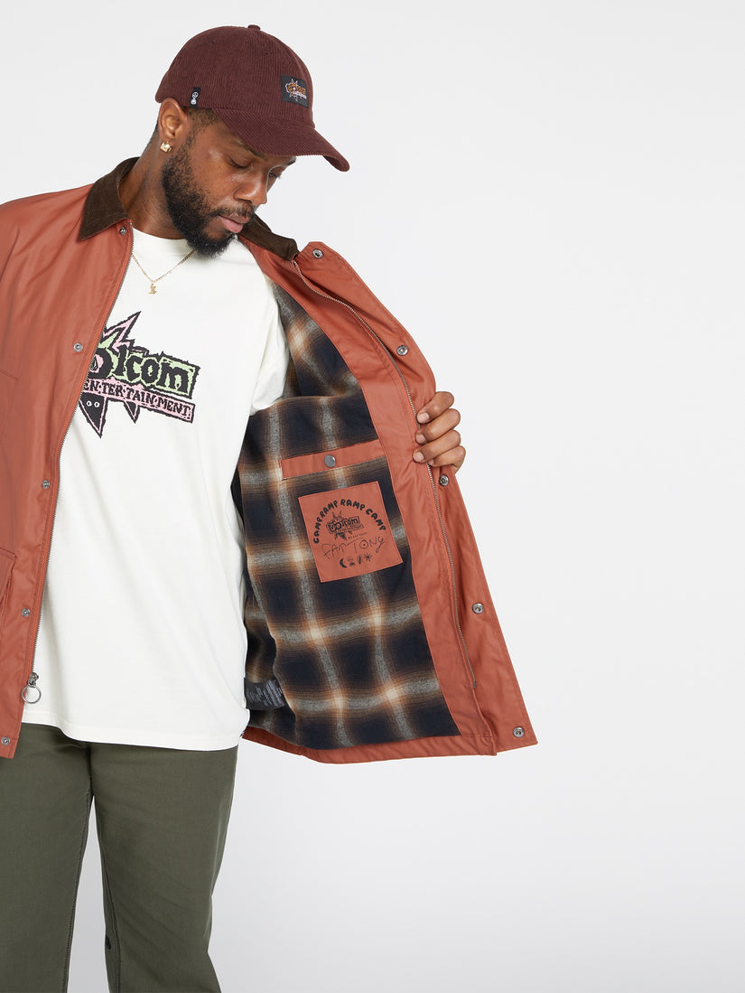 Volcom Entertainment Fat Tony Jacket - Rust