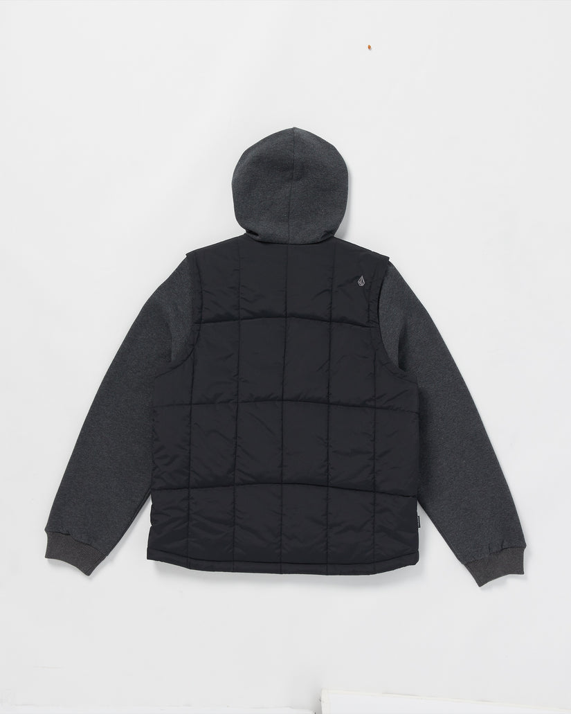 Stayner Hood Jacket - Black