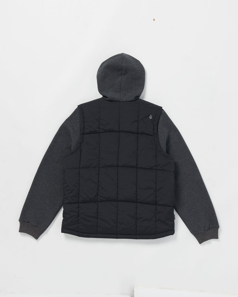 Stayner Hood Jacket - Black