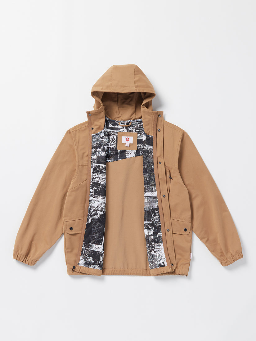 Tokyo True Streamlined Shell Jacket - Dusty Brown