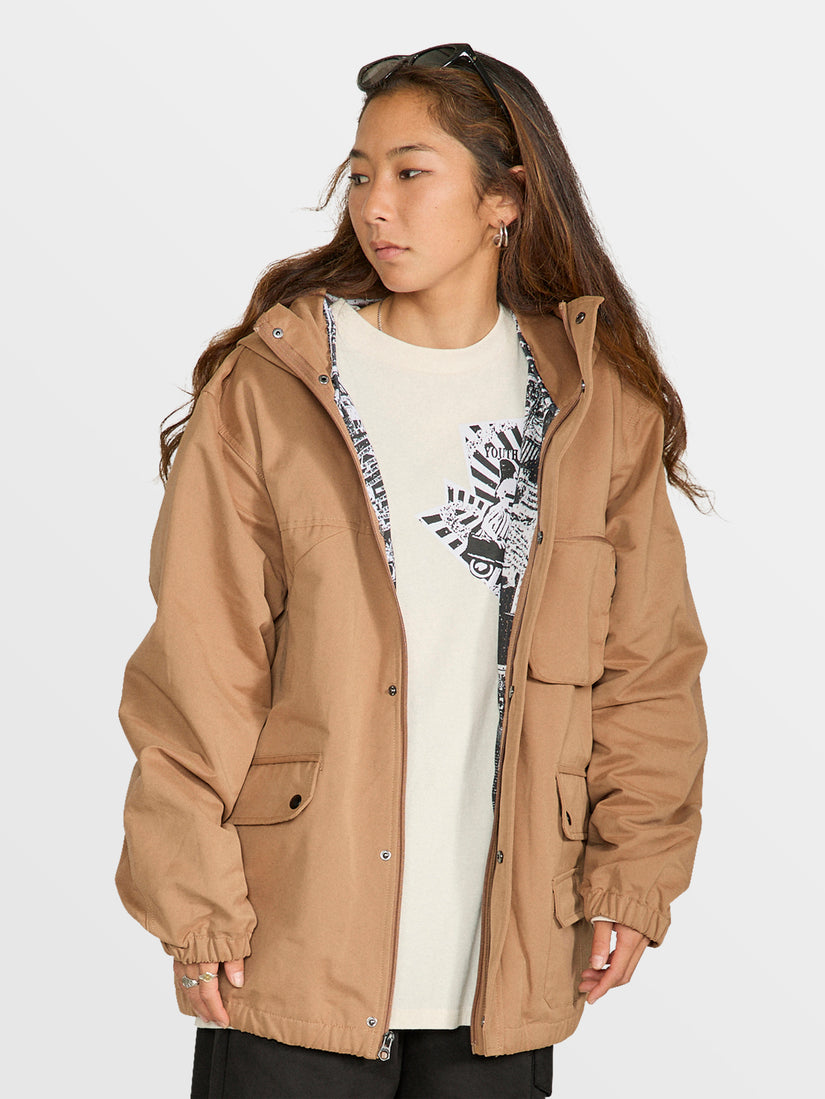 Tokyo True Streamlined Shell Jacket - Dusty Brown