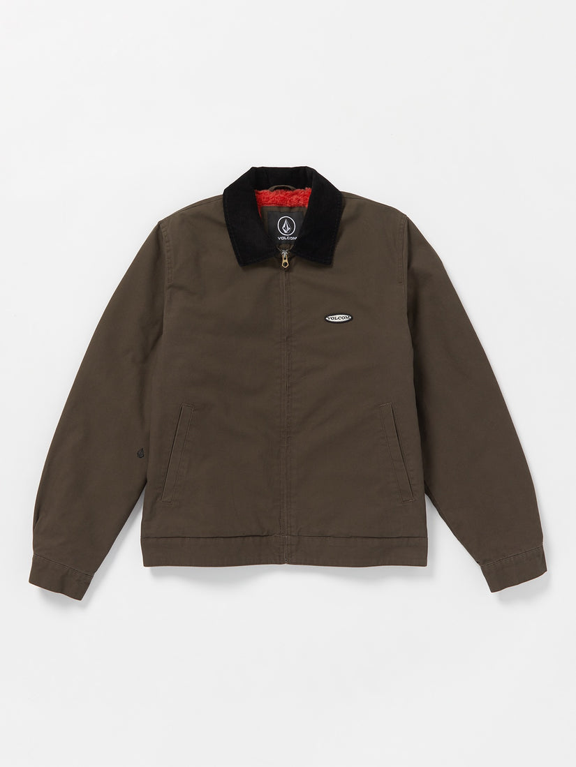 Voider Lined Jacket - Dark Brown