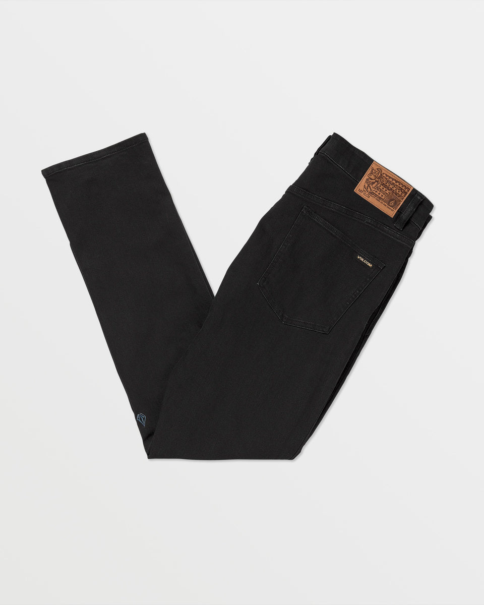 Vorta Slim Fit Jeans - Black Out – Volcom US