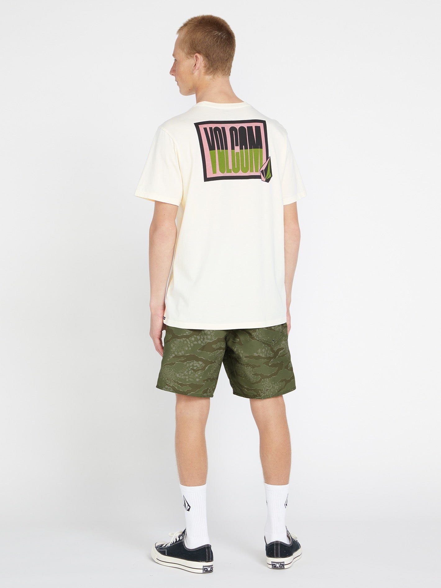 Polys Cracker Trunks - Squadron Green – Volcom US