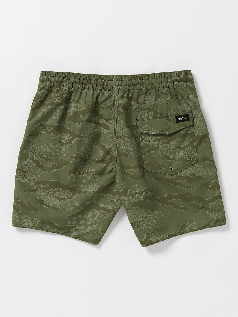 Polys Cracker Trunks - Squadron Green