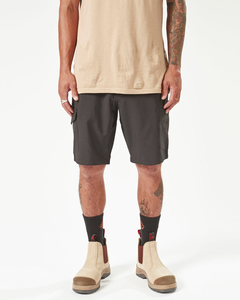 Volcom Workwear Slab Hybrid Shorts - Black