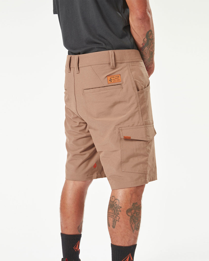 Volcom Workwear Slab Hybrid Shorts - Brindle