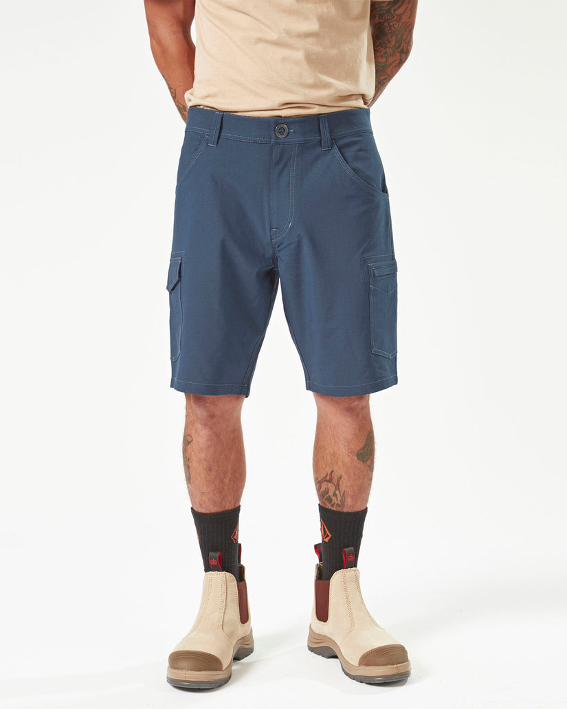 Volcom Workwear Slab Hybrid Shorts - Navy