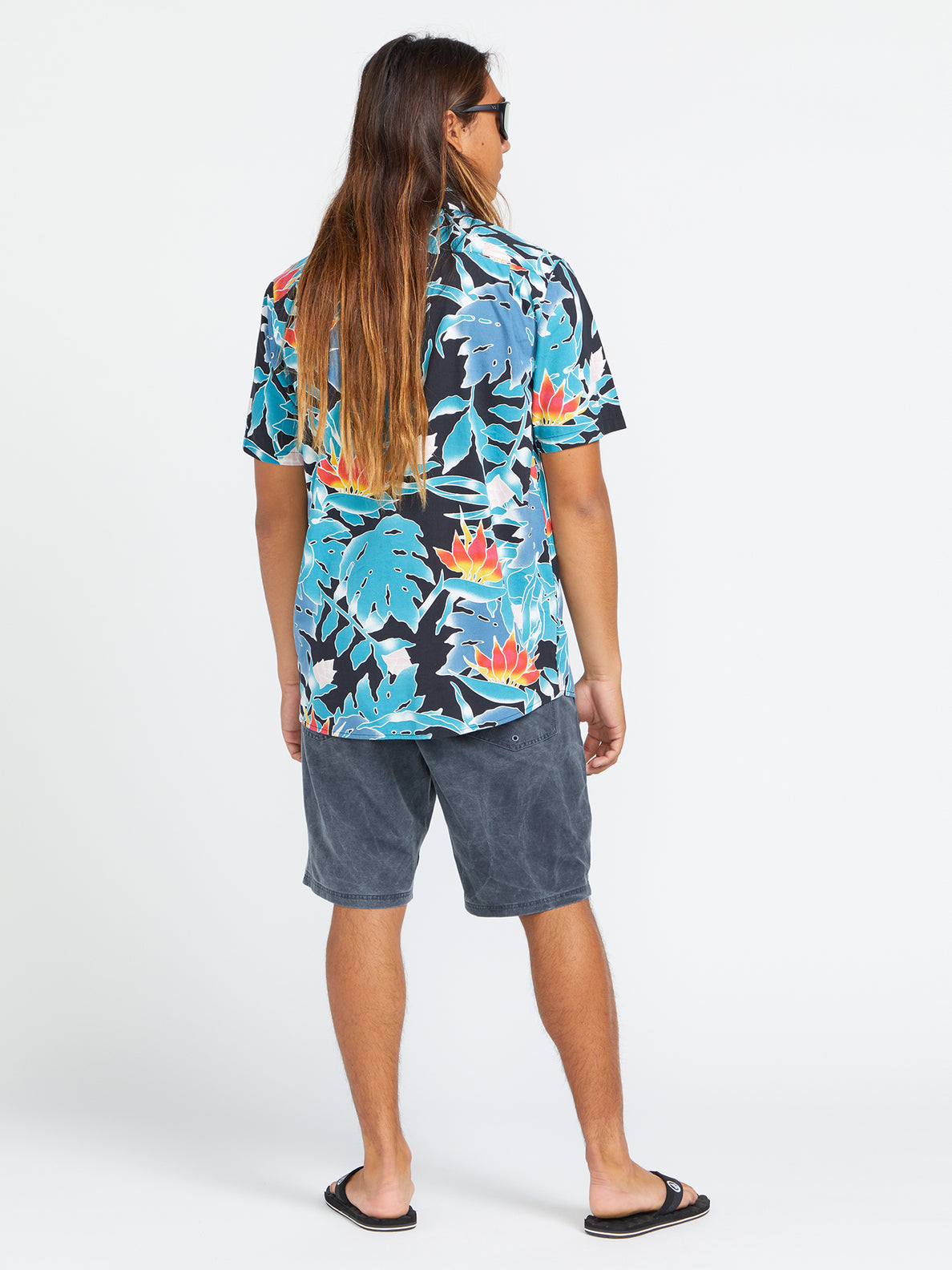 Men's Weekender Short Sleeve Sun Protection Travel Shirt, Globe