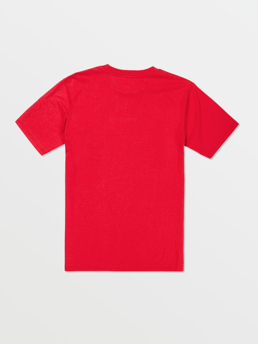 Crisp Stone Short Sleeve Tee - Red