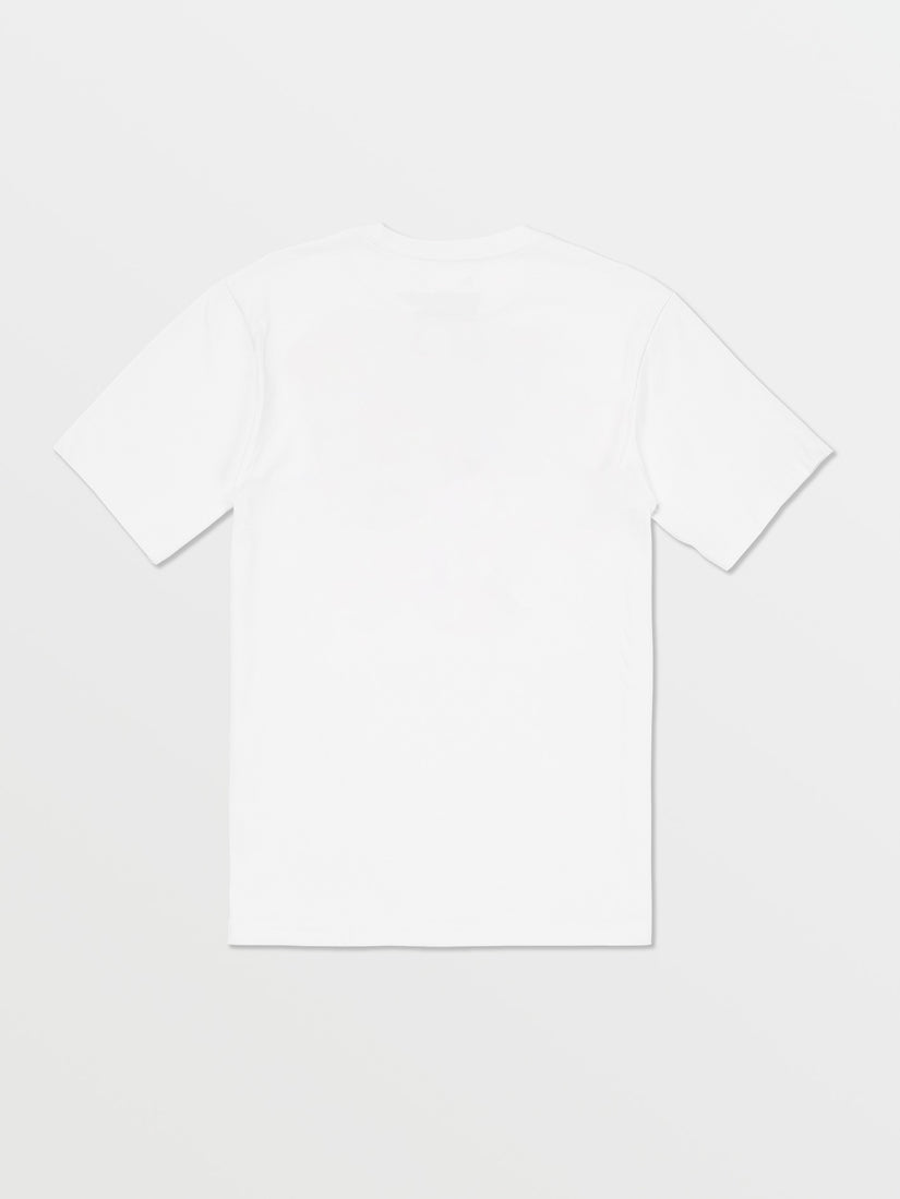 Crisp Stone Short Sleeve Tee - White