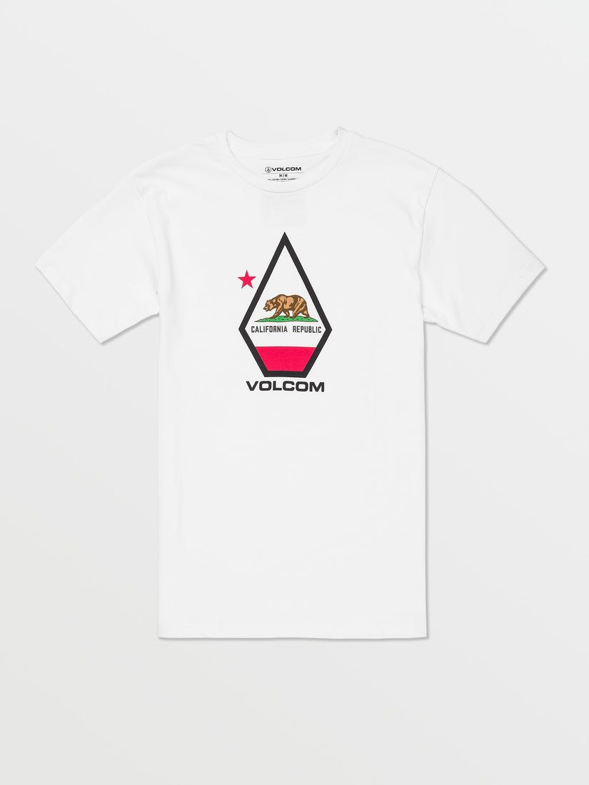 California Short Sleeve Tee - White