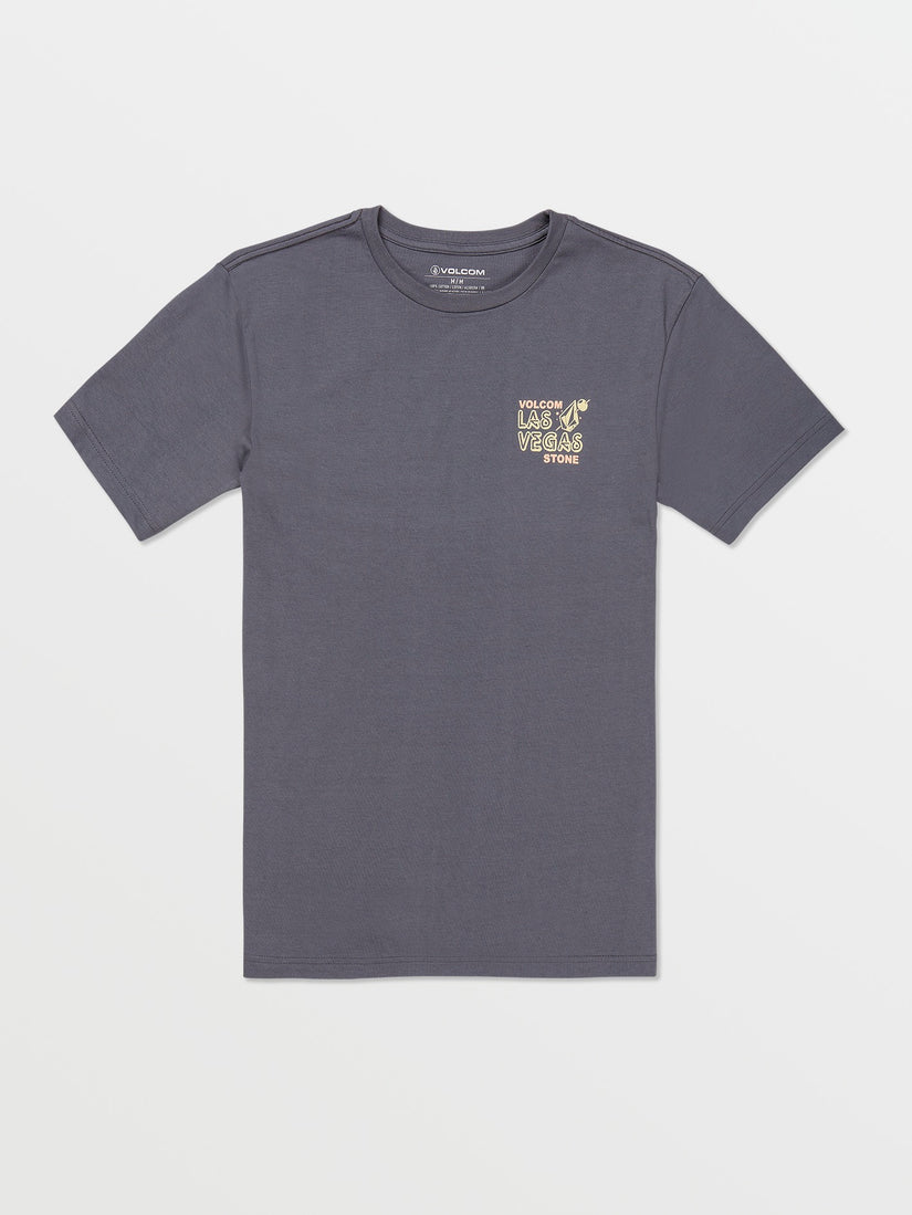 Vegas Happening Name Drop Short Sleeve Tee - Dark Slate