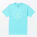 Circle Stone Short Sleeve Tee - Crete Blue