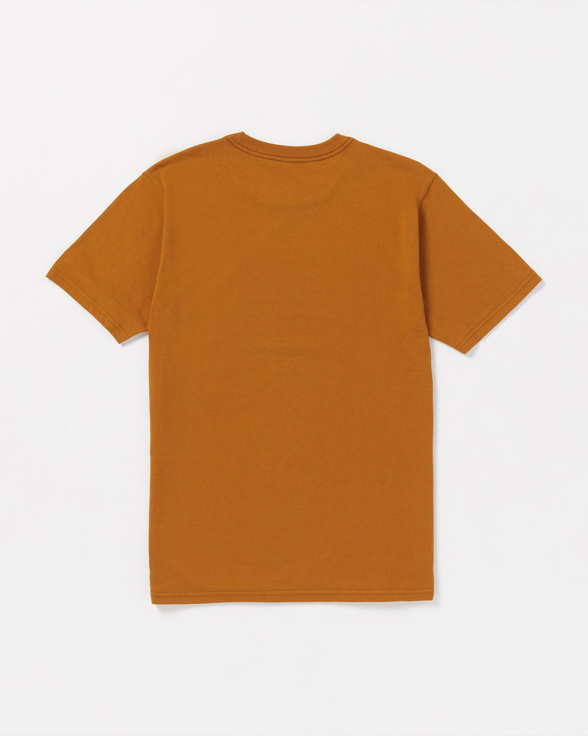 Circle Stone Short Sleeve Tee - Chestnut Brown