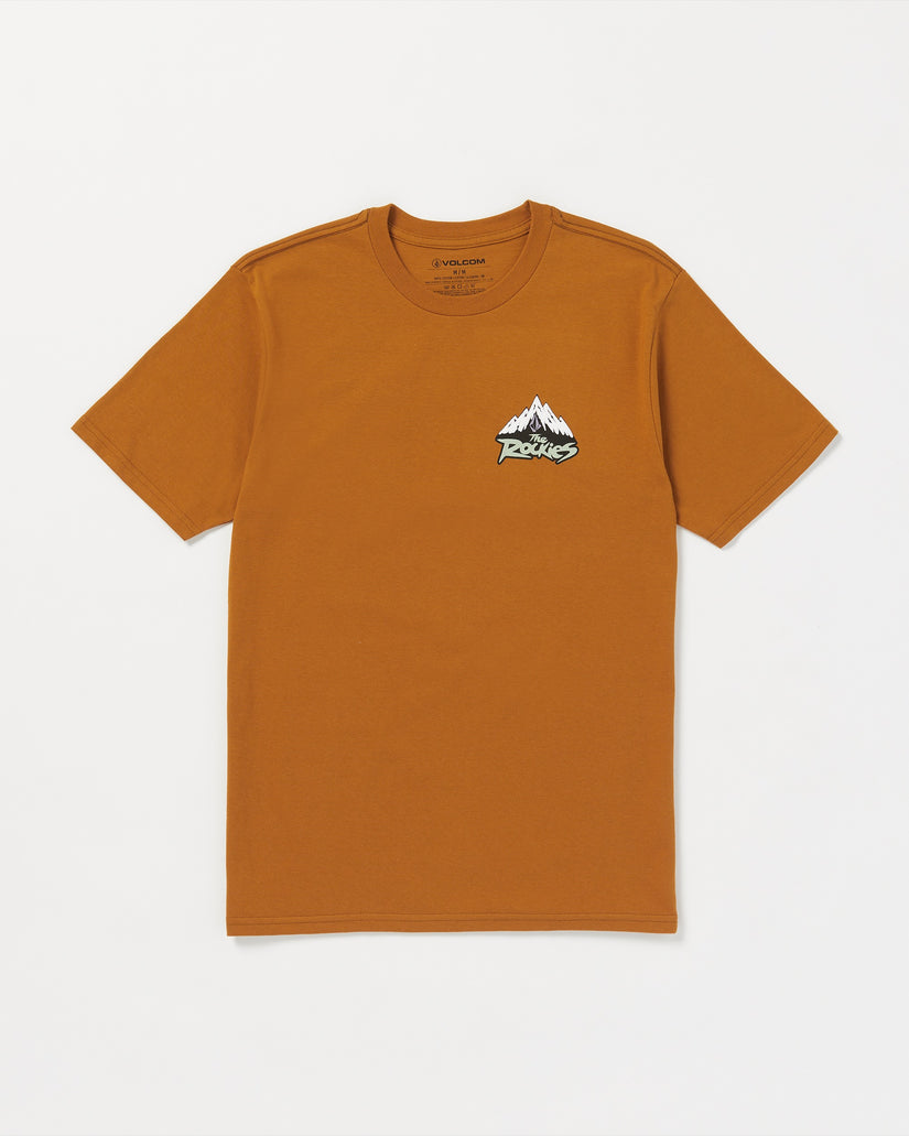 Cliffside Short Sleeve Tee - Chestnut Brown