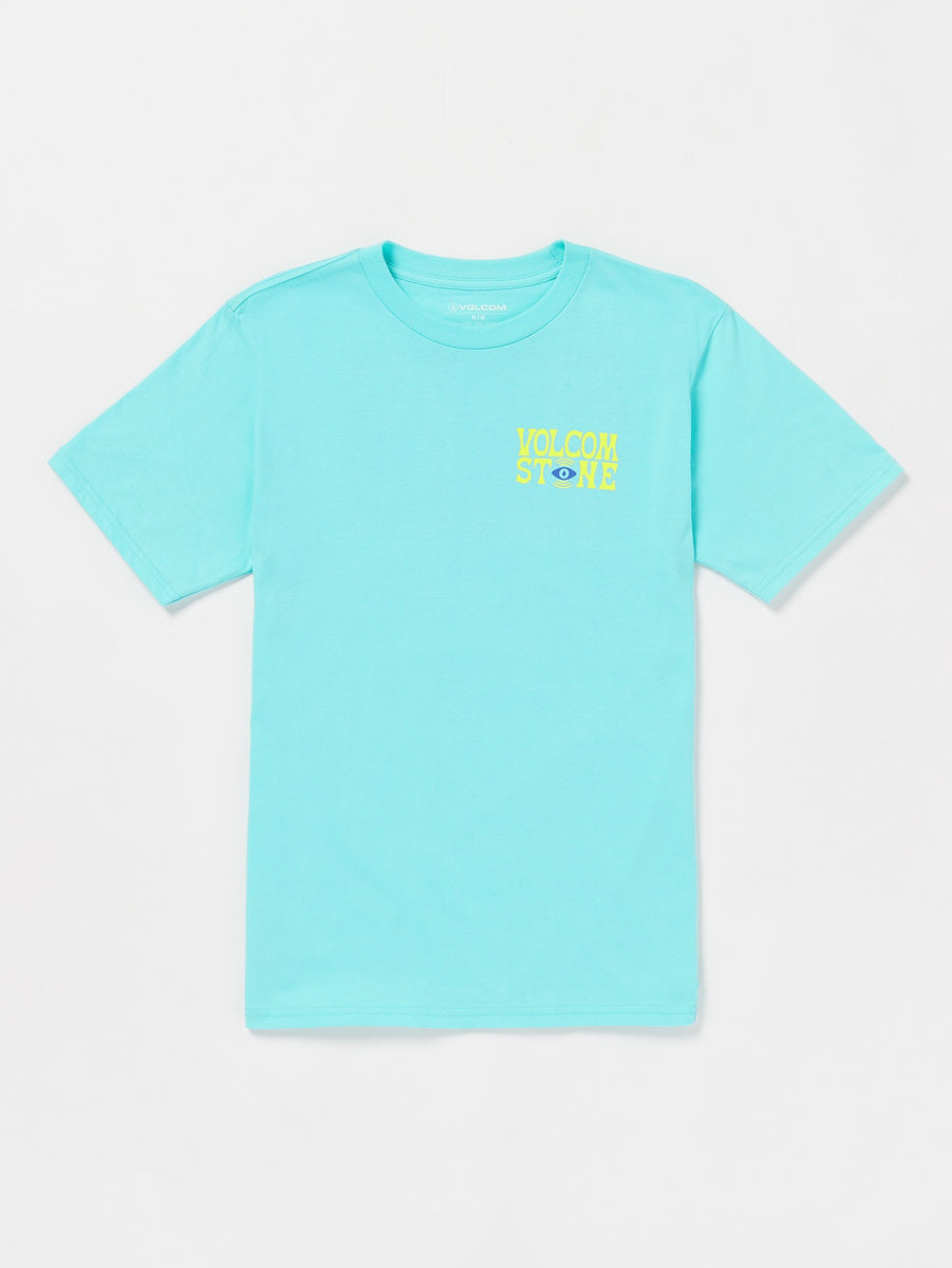 Viz Fray Short Sleeve Tee - Crete Blue – Volcom US