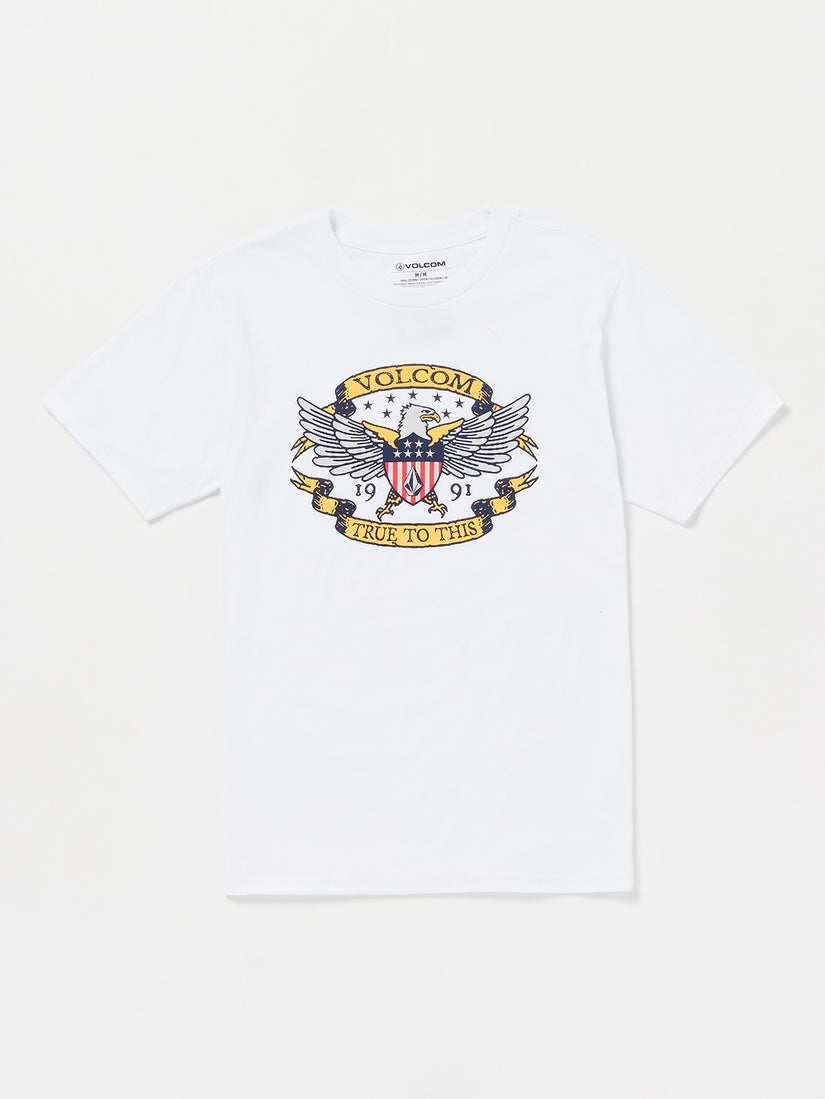 Statue Short Sleeve Tee - White