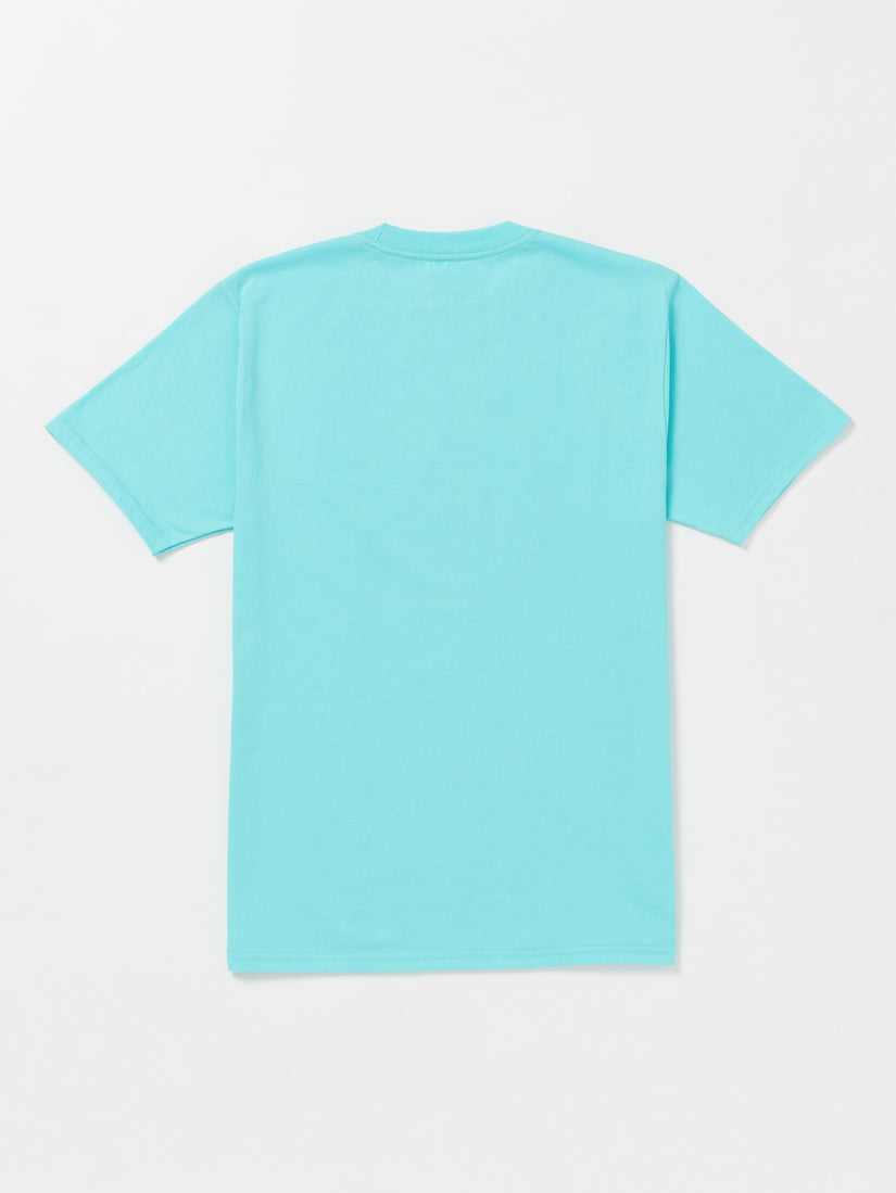 Circle Stone Short Sleeve Tee - Neon Blue