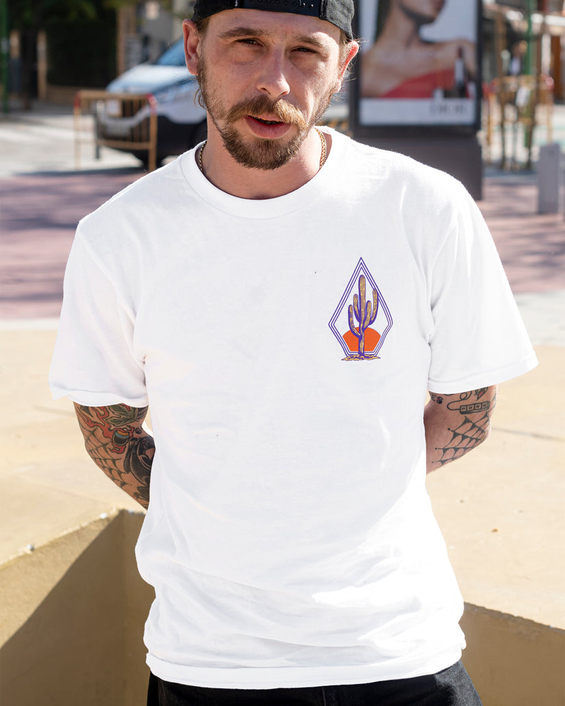 Kacked Us Short Sleeve Tee - White