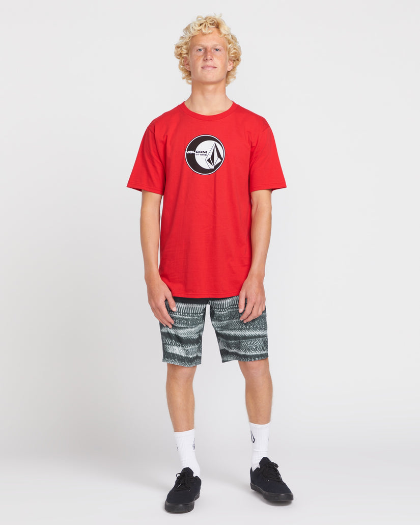 Simply Stoned Short Sleeve Tee - Ribbon Red